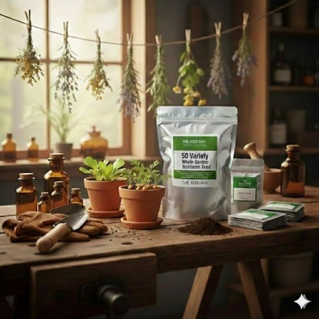 50 Variety Heirloom Seed Package