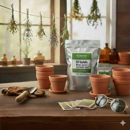 20 Variety Spring Garden Heirloom Seed Package