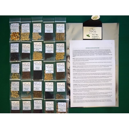 25 Variety Heirloom Seed Package