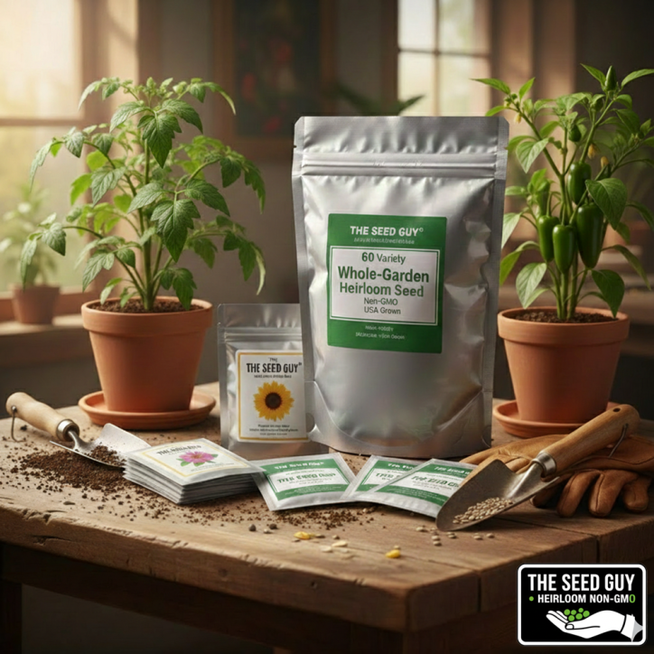 60 Variety Heirloom Seed Package 60 Variety Heirloom Seed Package