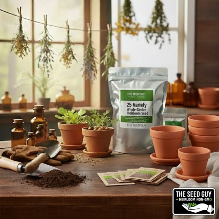25 Variety Heirloom Seed Package