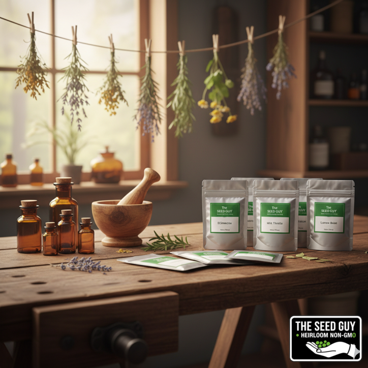 15 Variety Medicinal Herb Seed Package 15 Variety Medicinal Herb Seed Package