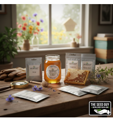 6 Variety "Buzz & Bloom" Bee-Friendly Heirloom Seed Package